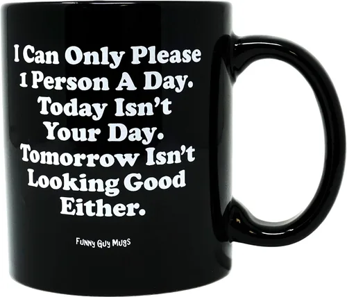 Vista 10 de Funny Guy Mugs Good Friends Are Like Stars Taza de café de cerámica – 11 oz – Taza de café divertida ideal para mujeres y hombres – Divertida taza