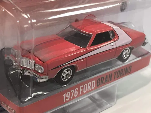 Vista 3 de Greenlight Coleccionable - para Gran Torino Crashed Starsky & Hutch versión - 1976-1/64
