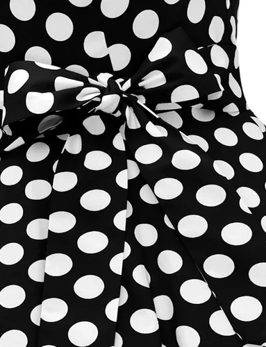 Vista 101 de Dressystar - Vestidos clásicos de fiesta con mangas casquillo, estilo Rockabilly y retro de la década de 1950