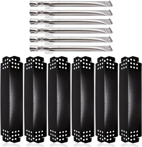 Vista 14 de Hiorucet Piezas de repuesto para parrilla Nexgrill 2 Burner 720-0864, 720-0864M. Reemplazo de placas de calor y quemadores para parrilla Nexgrill