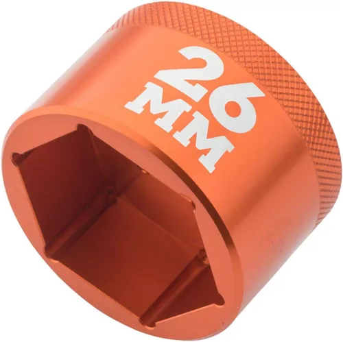 Vista 3 de Fox Racing Shox Horquilla Topcap Socket Naranja, 26Mm, 3/8 Drive herramientas de reparación de bicicletas