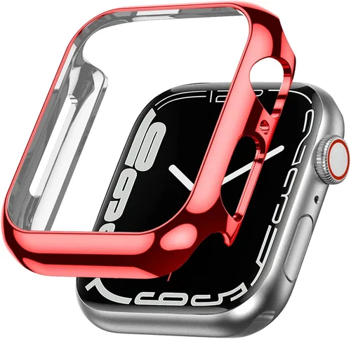 Vista 10 de Miimall Funda compatible con Apple Watch de 1.614 pulgadas para mujeres y hombres, de PC, ligera, a prueba de golpes, para Apple Watch de 1.614 Negro