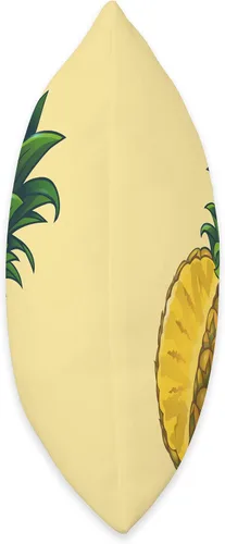 Vista 2 de Pineapple Nutrition Fresh Fruit Pineapples Gifts Nutrition Fresh Fruit Pineapples - Almohada de 16.0 x 16.0 in, multicolor