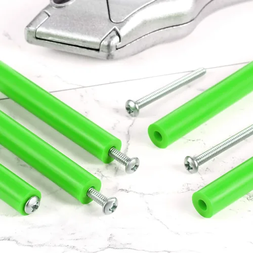 Vista 7 de El kit extensor de 48 piezas de espaciadores de toma de corriente eléctrica incluye 24 interruptores de 3 pulgadas y 24 tornillos de toma