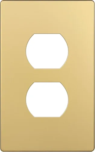 Vista 74 de ENERLITES Placa de pared dúplex para tomacorriente para receptáculos, cubierta de toma de corriente eléctrica jumbo, acabado brillante, de gran Negro