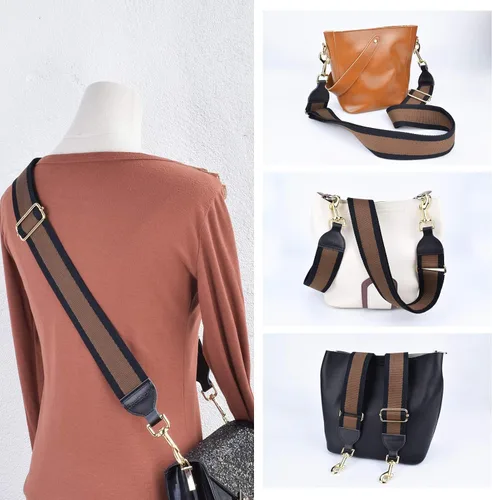 Vista 2 de Cloudmusic Correa de repuesto para bolsa de hombro, correa de cartera, para bolsa de mano, para mujer y niña