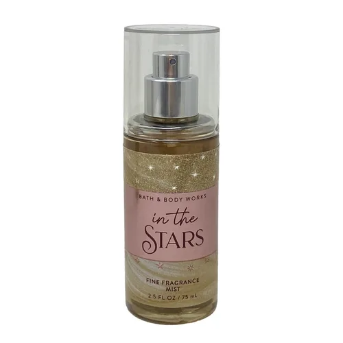 Vista 2 de Bath & Body Works In The Stars - 3 piezas de tamaño de viaje: fragancia en niebla, crema corporal y gel de baño con un jabón de muestra de avena
