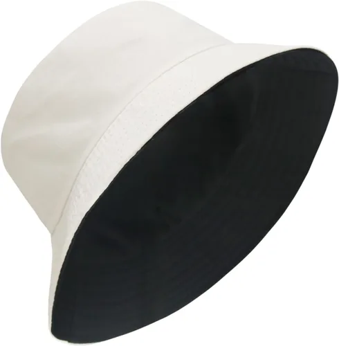 Vista 23 de NPJY Sombrero tipo pescador de algodón para mujeres y hombres, para verano, sol, playa y pesca