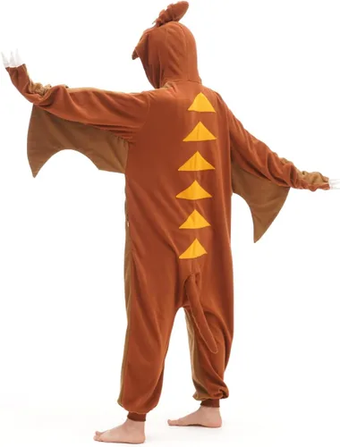 Vista 3 de Disfraz de animal para adultos, pijama de una sola pieza para cosplay, ropa de dormir, traje de dormir para mujeres y hombres