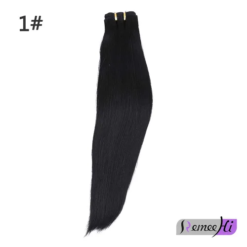 Vista 7 de Extensiones de cabello rizado Jerry de 8 pulgadas, 0.81 oz, Afro esponjoso, clip en la parte superior, 100% cabello humano, piezas de cabello con 1#