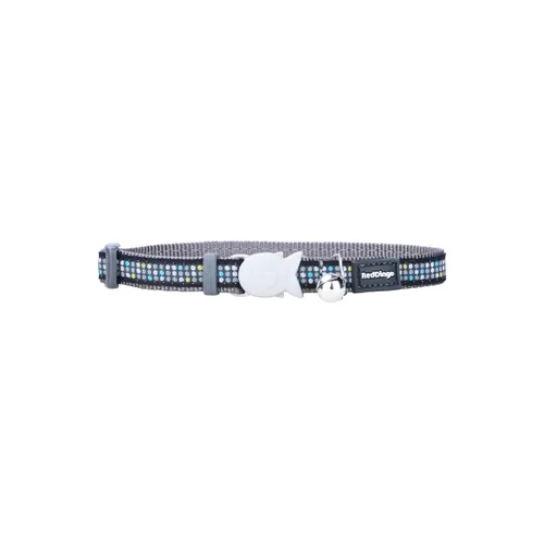 Vista 2 de Collar para Gato Red Dingo Modern on Cool 20-32 cm Gris