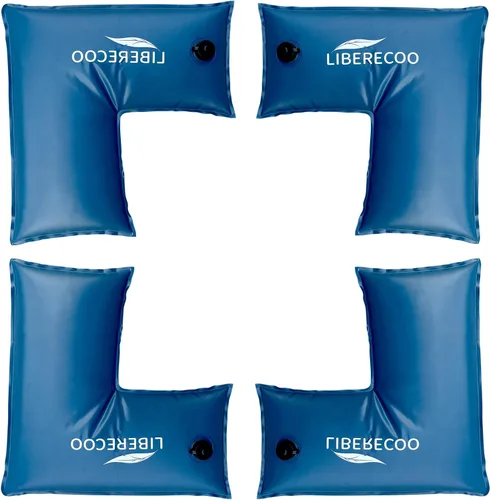 Vista 7 de LIBERECOO Bolsas de agua para cubierta de piscina enterrada, extra duraderas de 0.016 in de PVC calibre 27, bolsas de agua de invierno de 2 pies