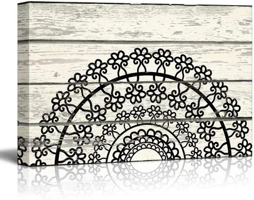Vista 7 de wall26 - Boceto de un pulpo sobre un fondo de madera rústico - Arte en lienzo para el hogar - 16 x 24 pulgadas 25. Pulpo