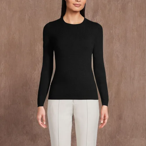 Vista 6 de Lands' End Suéter de cachemira para mujer