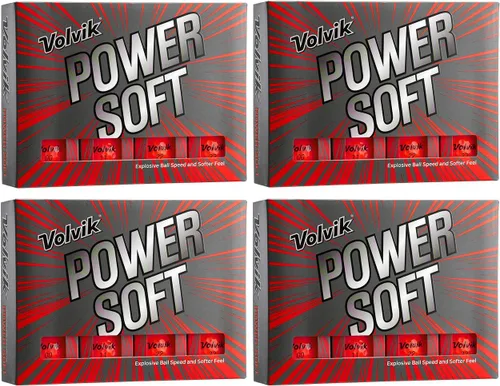 Vista 9 de Volvik Power Soft Explosive Ball Speed Golf Balls Set de regalo de 4 docenas