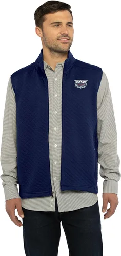 Vista 17 de Vantage Apparel Chaleco Acolchado con Cremallera Completa Universitario para Hombre