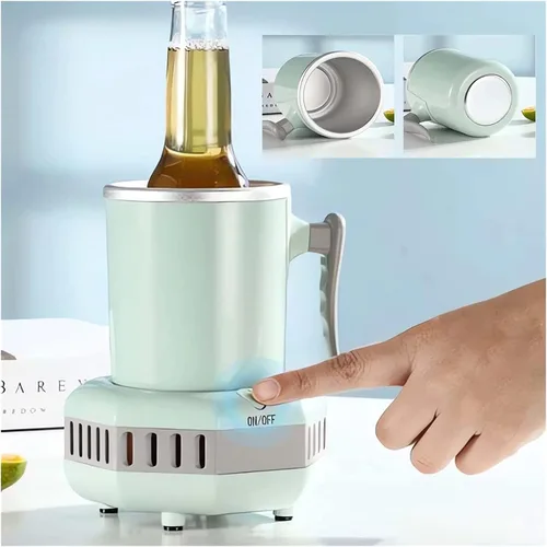 Vista 7 de Vaso de enfriamiento rápido Rrink, enfriador de agua de bebida instantánea, mini enfriadores de verano portátiles, enfriador de bebidas eléctricas