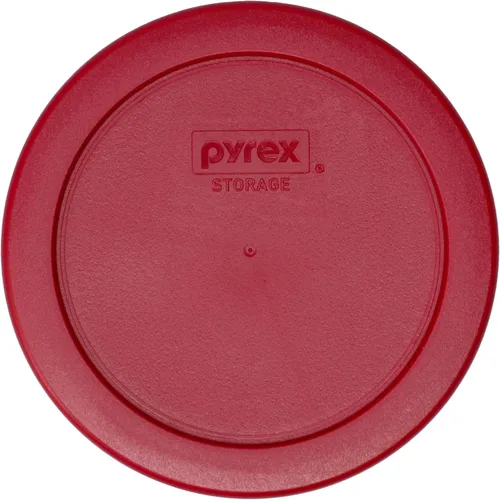 Vista 3 de Pyrex 7201-PC Sangria - Tapa de repuesto de plástico para almacenamiento de alimentos, color rojo oscuro y burdeos, fabricada en los Estados Unidos