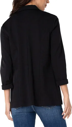 Vista 3 de Liverpool Blazer Boyfriend Super Stretch Ponte para mujer