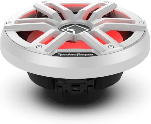 Vista 3 de Rockford Fosgate M2D2-10S Color Optix 10" Subwoofer marino - Blanco