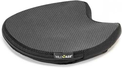 Vista 8 de Saddle Airgel - Cojín de asiento de motocicleta, almohadilla ergonómica de ajuste de aire con correas, ajuste universal para máxima comodidad