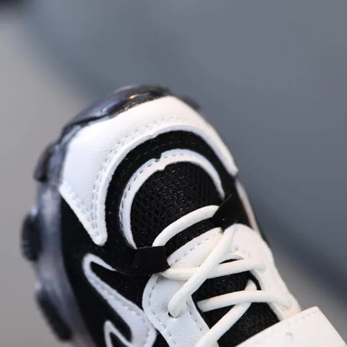 Vista 5 de Zapatos de caminar suaves del bebé del bebé,Niños bebé niñas llevó luz luminosa corriendo deporte zapatos zapatillas de deporte de malla