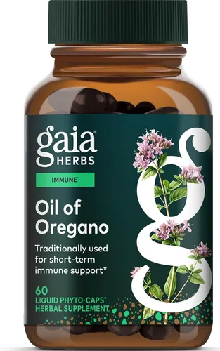 Vista 11 de 120 Fitocápsulas líquidas de aceite de orégano Gaia Herbs, GH-99625, 1, 1