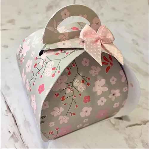 Vista 2 de Paquete de caja de regalo, troqueles de metal, troqueles de corte, paquete de caja de regalo, tarjetas de papel, plantillas cortadas para bricolaje
