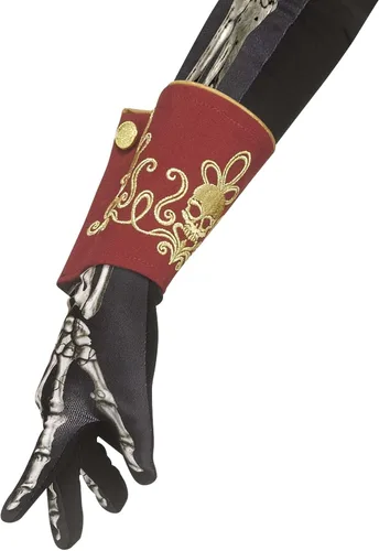Vista 4 de Vestido de Disfraz de Ringleader Esquelético para Niña Disfraces de circo