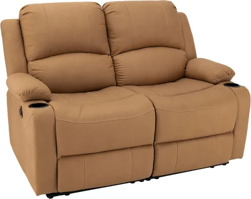 Vista 18 de Camper Comfort Asientos reclinables de pared de 58 pulgadas Sofá reclinable doble Sofá RV Asientos de teatro Muebles