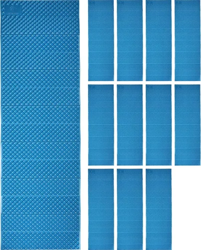 Vista 15 de REDCAMP Almohadillas de espuma plegable para acampar para dormir, almohadilla impermeable de espuma de celda cerrada para dormir mientras acampas