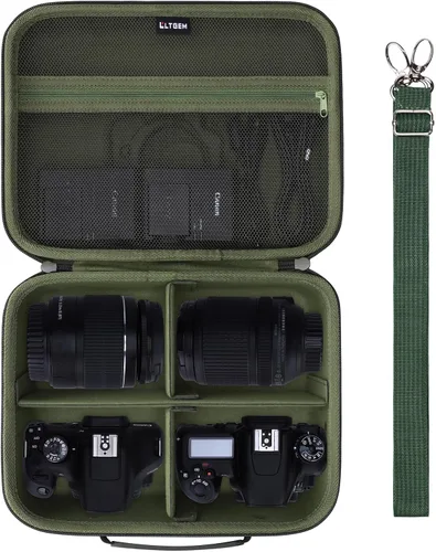 Vista 22 de Funda para Canon EOS T7 R50 R100/Sony Alpha a6400 a6700 Cámara Púrpura