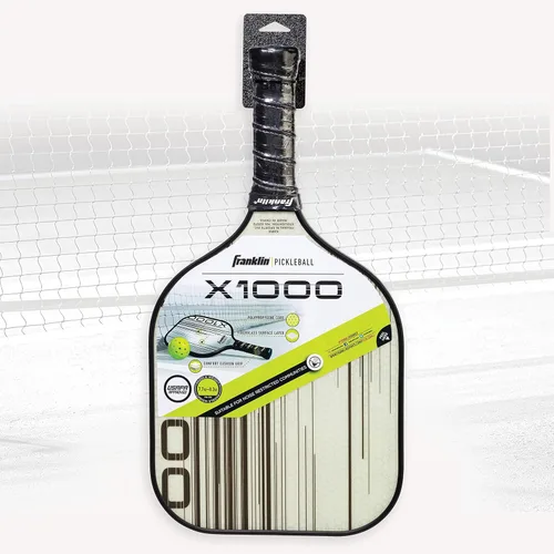 Vista 8 de Franklin Sports Paleta de pickleball – X-1000 con núcleo de polipropileno – Pala de pickleball oficial aprobada por Estados Unidos (USAPA) – Raqueta