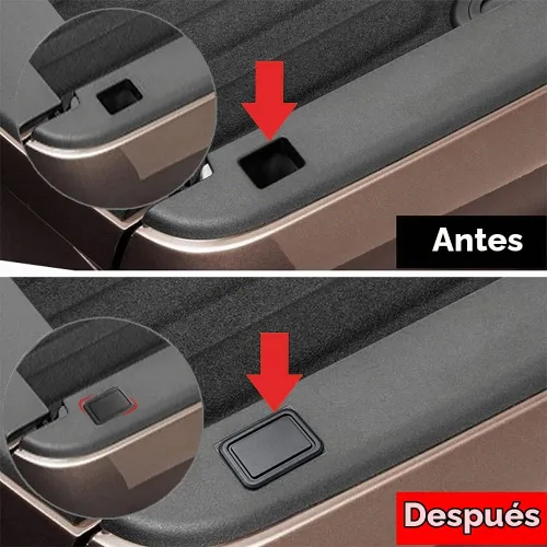 Vista 5 de Ram 1500 Cubiertas de Bolsillos de Estaca Compatibles con Dodge Ram 1500 2019-2023 Cubierta de Bolsillo de Estaca del Riel de la Caja Trasera
