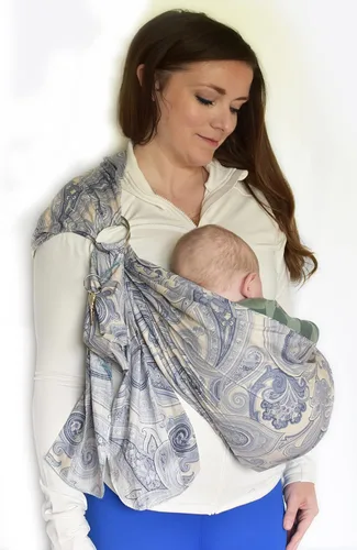 Vista 12 de lite-on-shoulder bebé sling, Aegean