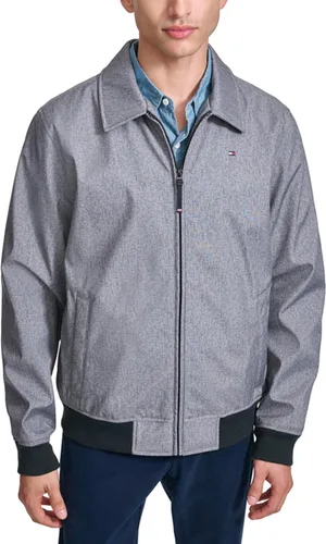 Vista 7 de Tommy Hilfiger - Chaqueta bomber ligera resistente al agua para hombre