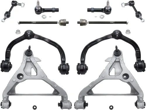 Vista 700 de Detroit Axle - Kit de suspensión frontal de 10 piezas para Dodge Avenger 2008-2014, Chrysler Sebring 2007-2010, 2 brazos de control inferiores, 2