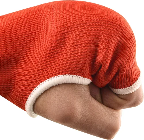 Vista 6 de FISTRAGE - Guantes de boxeo para boxeo, para puñetazos, elásticos acolchados debajo de las manoplas, soporte rápido de muñeca larga, protector