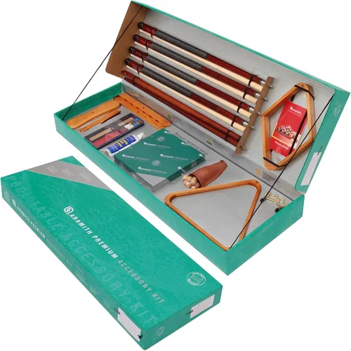 Vista 2 de Aramith Kit de accesorios para mesa de billar prémium de 2 1/4