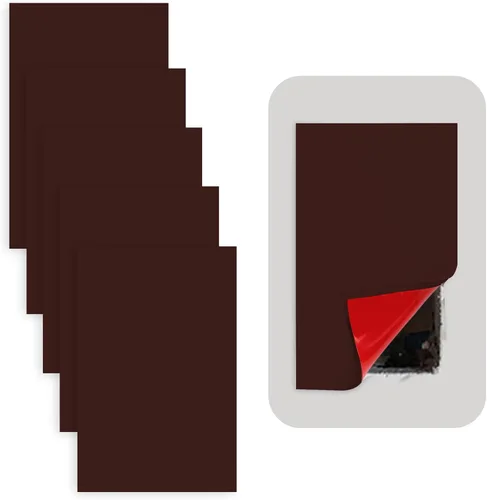 Vista 9 de Rubber Bond Placa de Goma Autoadhesiva para Toma de Pared, Paquete de 5 Unidades – Parche de Agujero para Paneles de Yeso Fácil de Aplicar Despegar