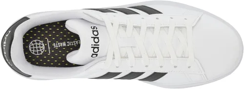 Vista 5 de adidas Grand Court 2.0 - Tenis para hombre, BlancoNegroBlanco
