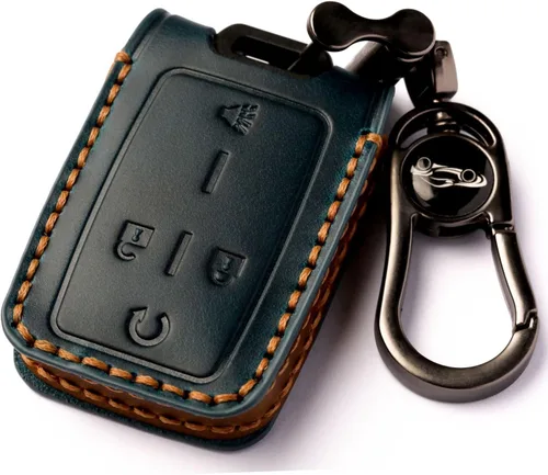 Vista 12 de Funda para llavero de coche, carcasa protectora de llaves suave con protección completa Compatible con Chevrolet Silverado Colorado GMC Canyon