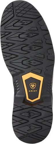 Vista 3 de ARIAT Botas de trabajo Rebar Flex de 6 pulgadas impermeables con punta compuesta para hombre Marrón oscuro