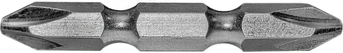 Vista 4 de Century Drill and Tool 70281 Calibre Phillips extra duro y broca de doble extremo ranurada, #1 Phillips y #6-8 ranurada