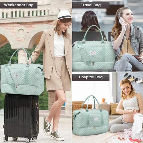 Vista 6 de Bolsa de viaje acolchada Weekender Bag para mujer
