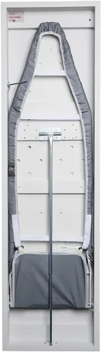 Vista 7 de TIVIT - Funda para tabla de planchar para tablas de planchar Handi-Press Iron-A-Way para montar en la pared, correas ajustables de 42 a 46 pulgadas
