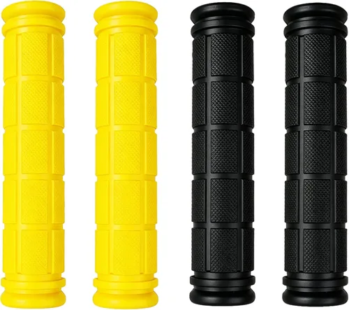 Vista 19 de 2 pares de puños/mangos para manillar de bicicleta con empuñaduras de hongo para bicicletas BMX/de carretera/de montaña