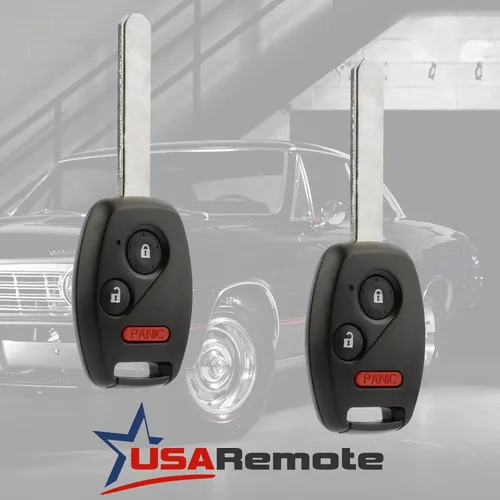 Vista 2 de Control remoto de entrada sin llave para llavero se adapta a Honda Accord / CR-V / CR-Z / Fit / Insight 2007 2008 2009 2010 2011 2012 2013 2014 2015
