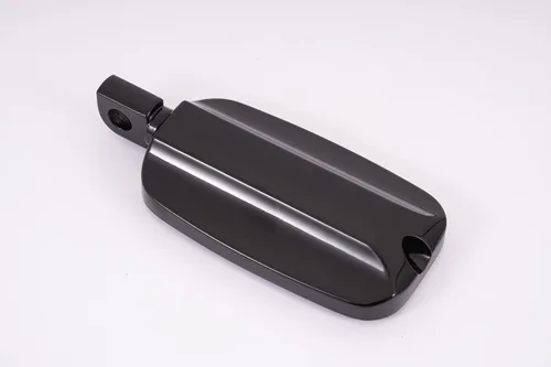 Vista 4 de Kinglemc Estribera para Harley Dyna Touring Softail Sportster 883 1200 (águila 7.2 x 2.5 pulgadas, negro)