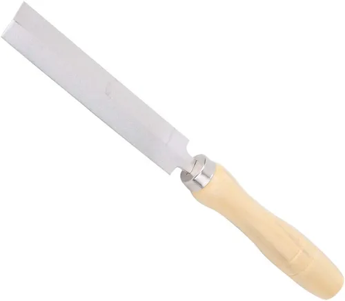 Vista 9 de Rhombic Diamond Coated File - Mango de madera, metal y vidrio, herramienta de carpintería y jardín de 5 pulgadas (4.921 in)